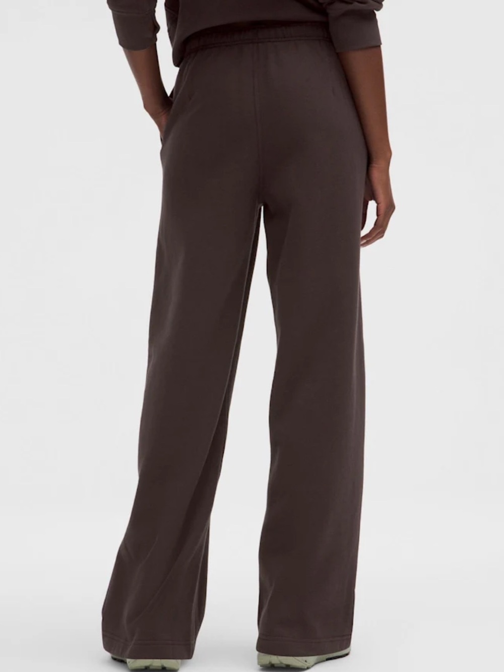 Scuba Mid-Rise Wide-Leg Pant Gathered Waistband Regular - Picture 2 of 3